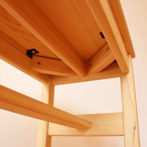 ひのきベンチ 板座 ダイニングベンチ サイズオーダー 国産ヒノキ無垢