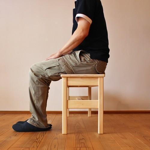 国産ひのき　木製ベンチ　スツール ひのきベンチ 板座 ダイニングベンチ サイズオーダー 国産ヒノキ