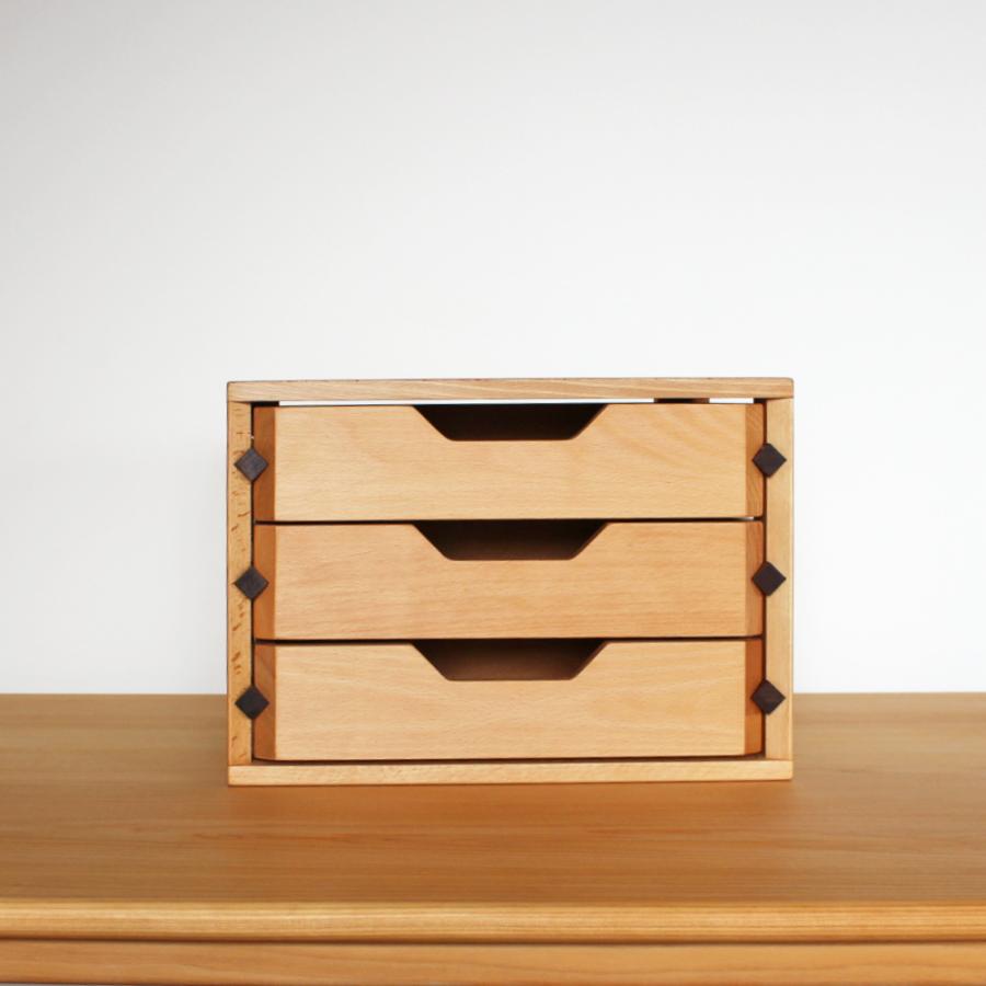 小引出し 木製 卓上 ミニチェスト おしゃれ コンパクト 北欧 ビーチ