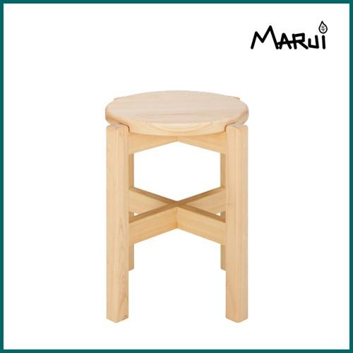 ひのき スタッキングスツール 檜 ハンドメイド 国産　1脚 hinoki-178-ko06.jpg