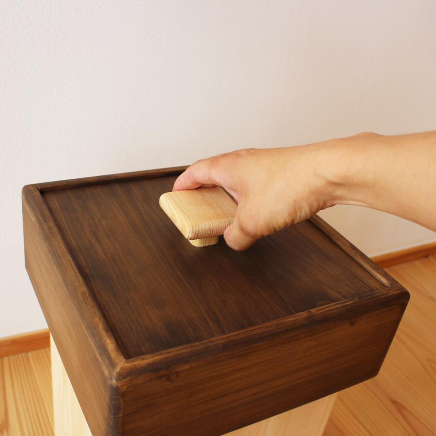 ごみ箱 おしゃれ 収納ボックス 2色 カラー どんぐり 20L 45L 国産