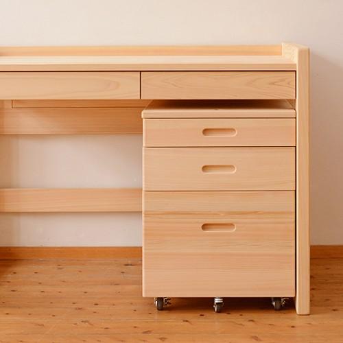 学習机 木製 オシャレ 学習デスク ひのき 無垢 フレームデスク M型 幅