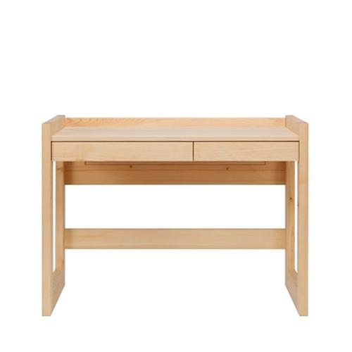 テーブル 学習机 幅140cm ヒノキの集成材 檜デスク 学習机 ひのき 無塗装 日本製 （ デスク 机 パソコンデスク