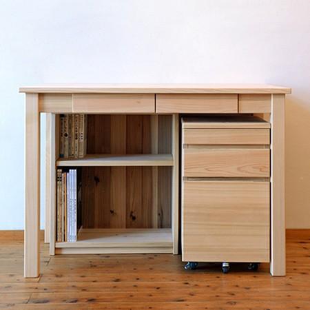 本棚 ロータイプ 机下収納 書棚 S型 53cm 木製 ヒノキ無垢 国産 本棚 ロータイプ 机下収納 書棚 S型 53cm 木製 ヒノキ無垢 国産