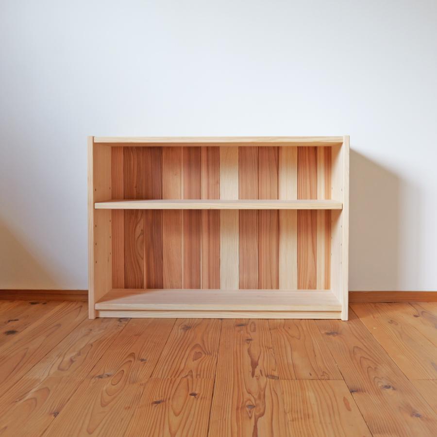 本棚 書棚 ロータイプ オープンラック 収納 M型 85cm おしゃれ 収納棚