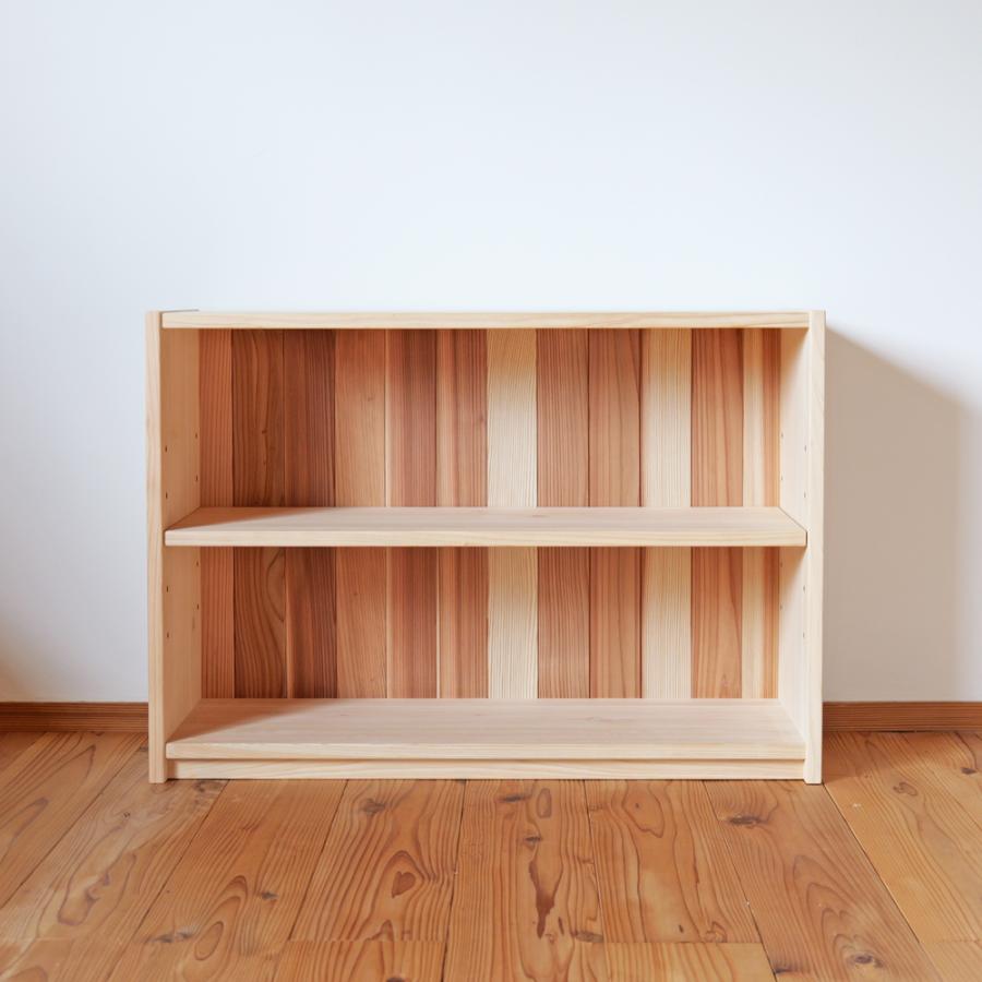 本棚 書棚 ロータイプ オープンラック 収納 M型 85cm おしゃれ 収納棚