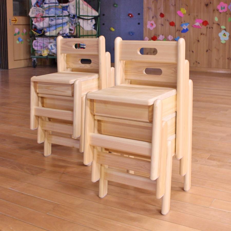 ハンドメイド キッズチェア&キッズデスク（ダークチーク色）