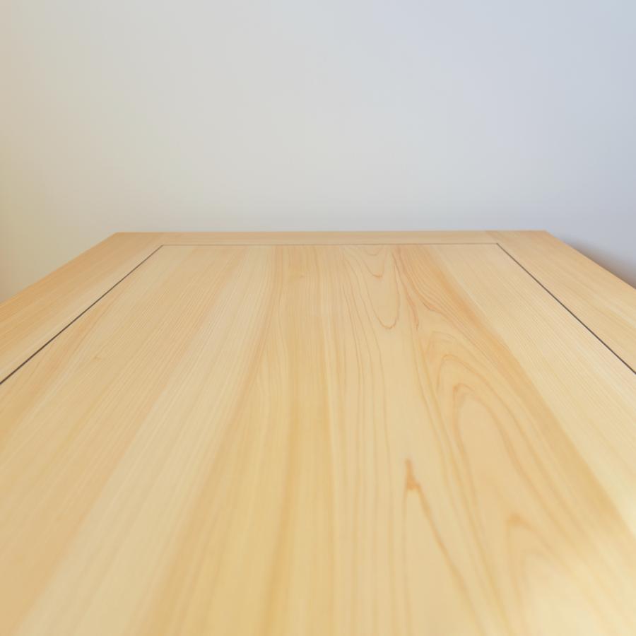 こたつ コタツテーブル 75×75cm 正方形 国産ひのき無垢 天然木製