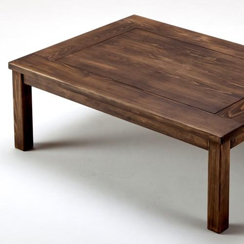 こたつ コタツテーブル 75×75cm 正方形 国産ひのき無垢 天然木製