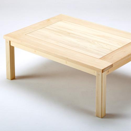 こたつ コタツテーブル 120×75cm 長方形 国産ひのき無垢 天然木製 炬燵 日本製｜marui-kagu｜06