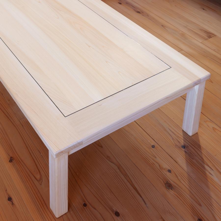 こたつ コタツテーブル 150×90cm 長方形 ひのき無垢 天然木製 こたつ コタツテーブル 150×90cm 長方形 ひのき無垢 天然木製