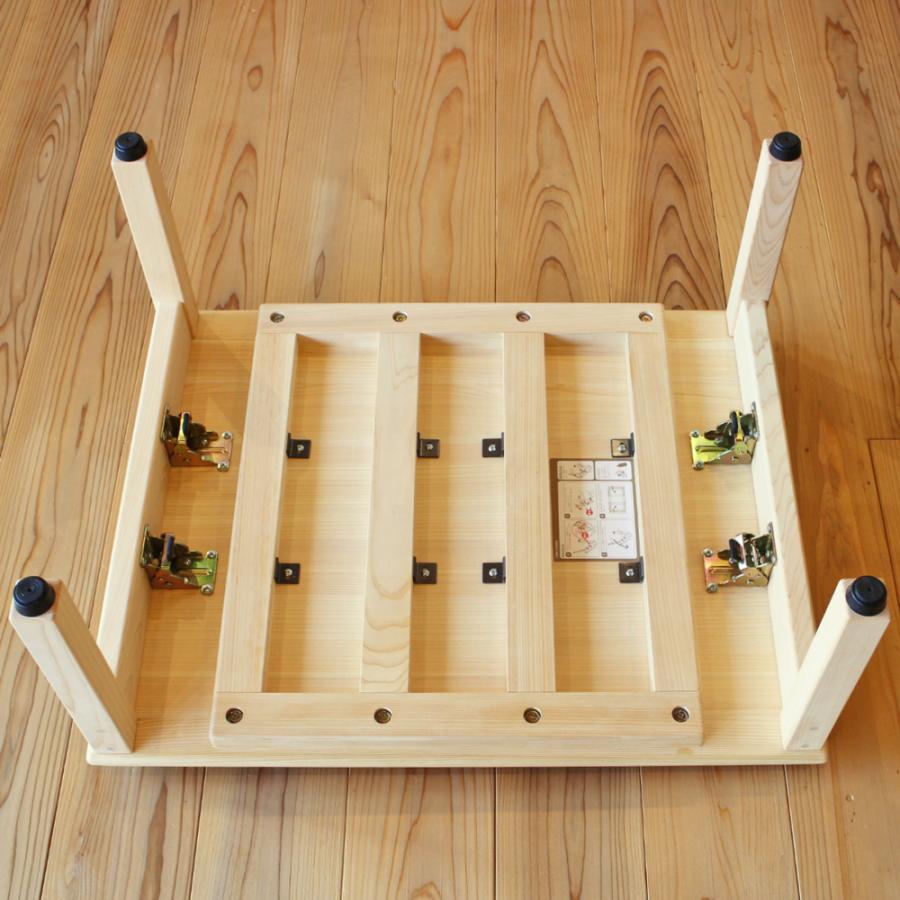 折れ脚テーブル 折り畳みテーブル キッズテーブル 76 ちゃぶ台 国産