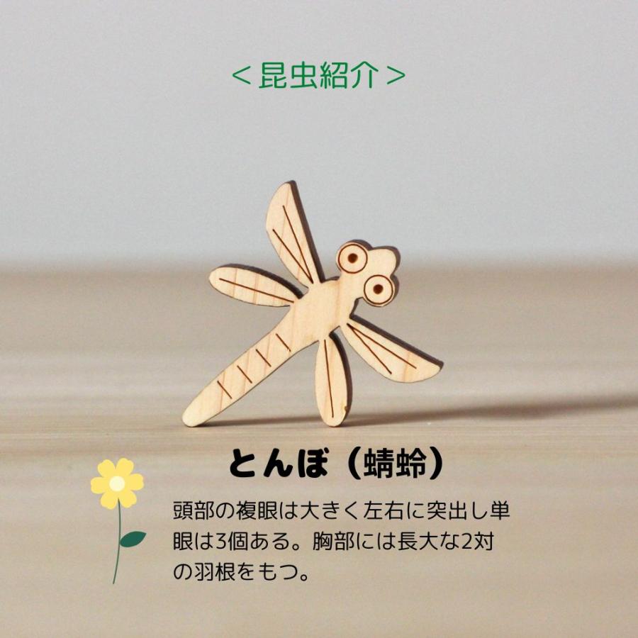 木製パズル 知育玩具 木のおもちゃ 立体パズル 6歳 昆虫 積み木 子供