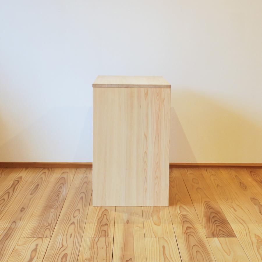 Aurelius さまへ桧スツールと 4段チェストです。 チェスト 4段 ロー