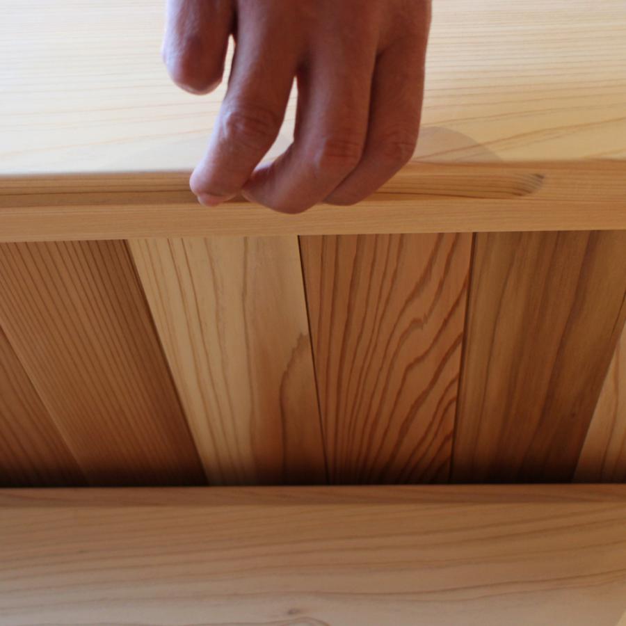 チェスト 4段 ロータイプ 檜 国産 天然木製 ヒノキ無垢 サイズオーダー