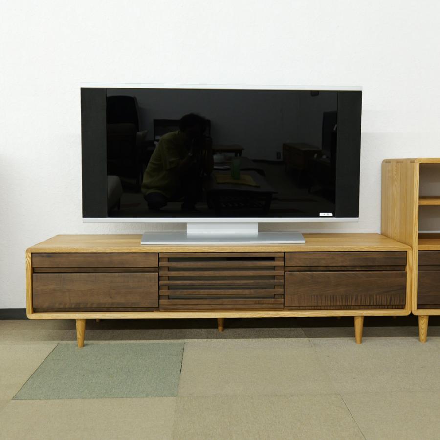 テレビ台 テレビボード おしゃれ 150cm 無垢 ローボード
