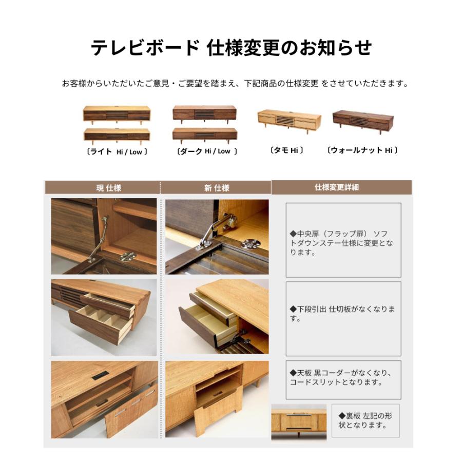 テレビボード おしゃれ 180cm ウォールナット ハイタイプ 収納 丸脚
