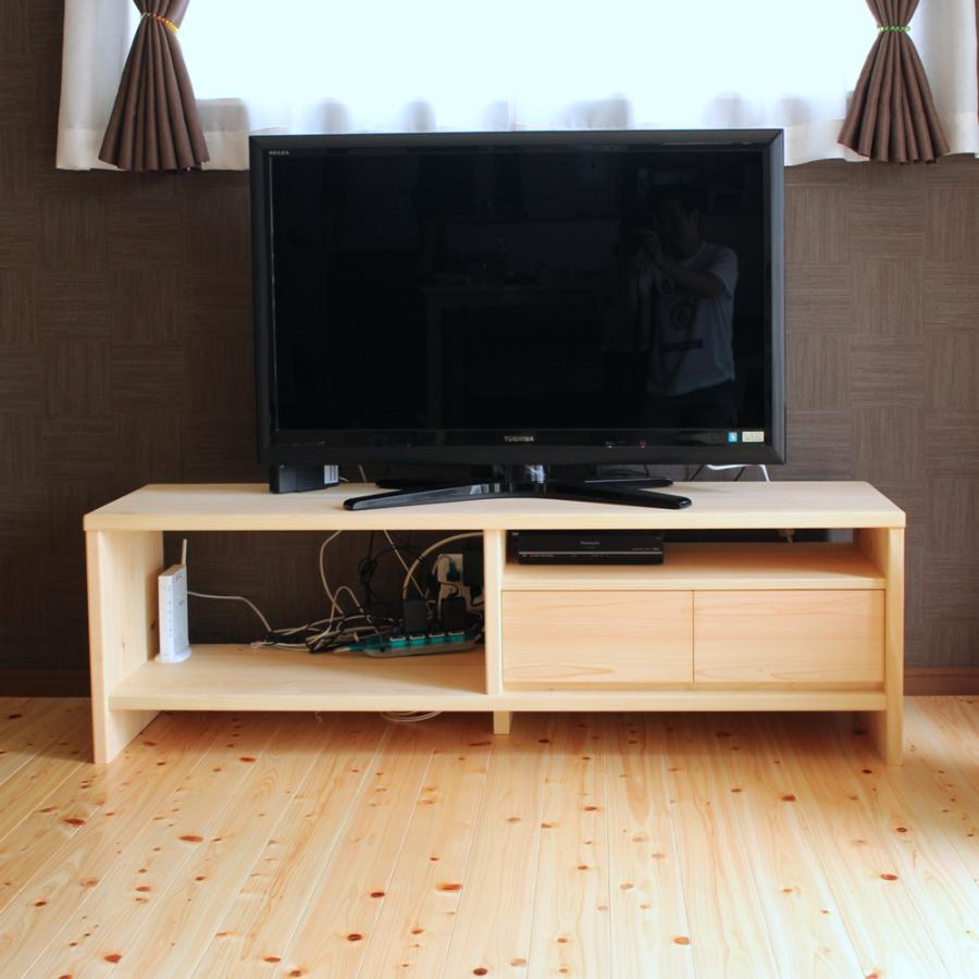ヒノキクラフト テレビ台 テレビボード 100 ヒノキ 無垢 シンプル TV台