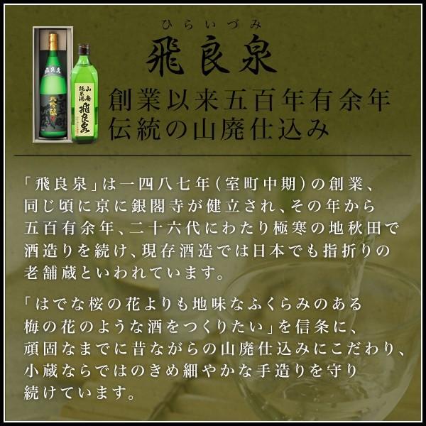 飛良泉 お中元 秋田 日本酒 大吟醸 欅蔵 （けやきぐら） 箱入り 720ml 