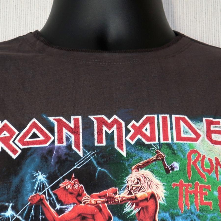 アンプリファイド アイアンメイデン ラントゥザヒル Tシャツ ロックT 