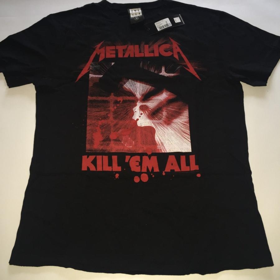 アンプリファイド メタリカ キルエムオール ロックTシャツ Amplified 
