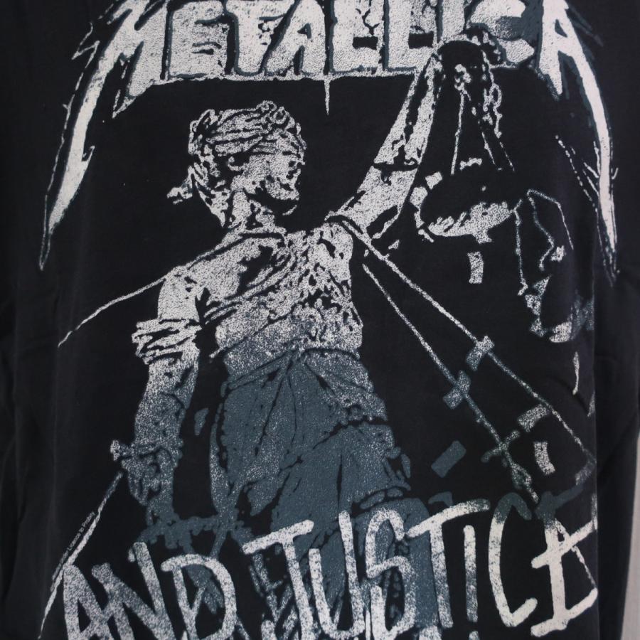 アンプリファイド メタリカ ジャスティスフォーオール ブラックTシャツ