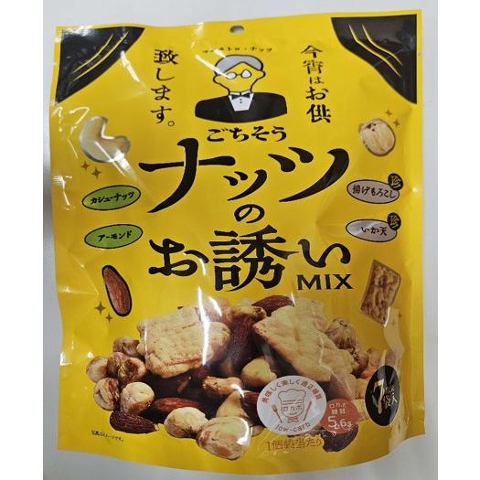 泉屋製菓総本舗 ナッツのお誘い7袋（119g）x12 : うおがしの丸池