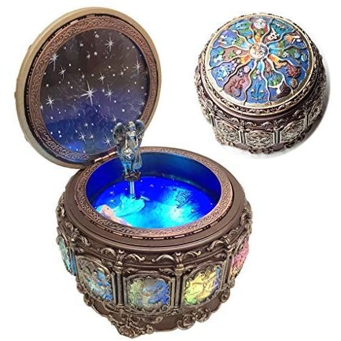正規品 オルゴール 12星座 女神ローテーション Led ライト 星座 プレゼント オルゴールボックス 音楽ボックス おしゃれ 誕生日 アップグレード版 Mar Umr26w5id まるじゅヤフー店 通販 Yahoo ショッピング 新規購入 Www Doctor Plan Com
