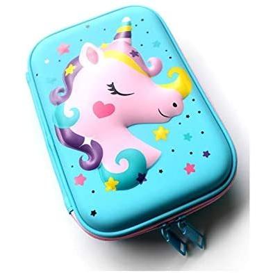 ユニコーン ペンケース 筆箱 かわいい おしゃれ 大容量 女の子 筆入れ文具 収納 ボックス 化粧 ポーチ ペン 鉛筆 ブルー ブルー Mar Vja09q1ei まるじゅヤフー店 通販 Yahoo ショッピング