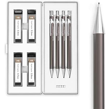 Mozart Supplies シャーペンセット ケース付き ４サイズ 0 3mm 0 5mm 0 7mm 0 9mm それぞれに30 Mar Vja11k0da まるじゅヤフー店 通販 Yahoo ショッピング