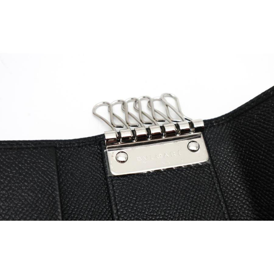 BVLGARI（ブルガリ） 黒 メンズ キーケース 6連 : 塚口丸十質舗 Yahoo