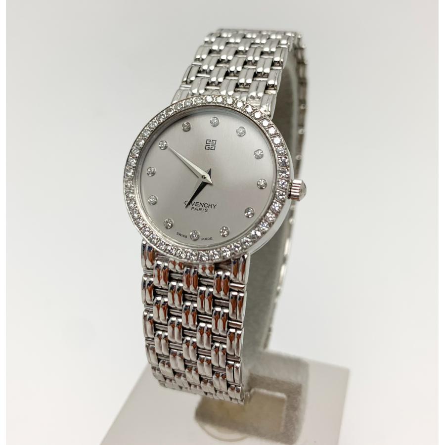 GIVENCHY ジバンシー 750 18金ホワイトゴールド 金無垢 12PD GIVENCHY ジバンシー 750 18金ホワイトゴールド 金無垢 12PD