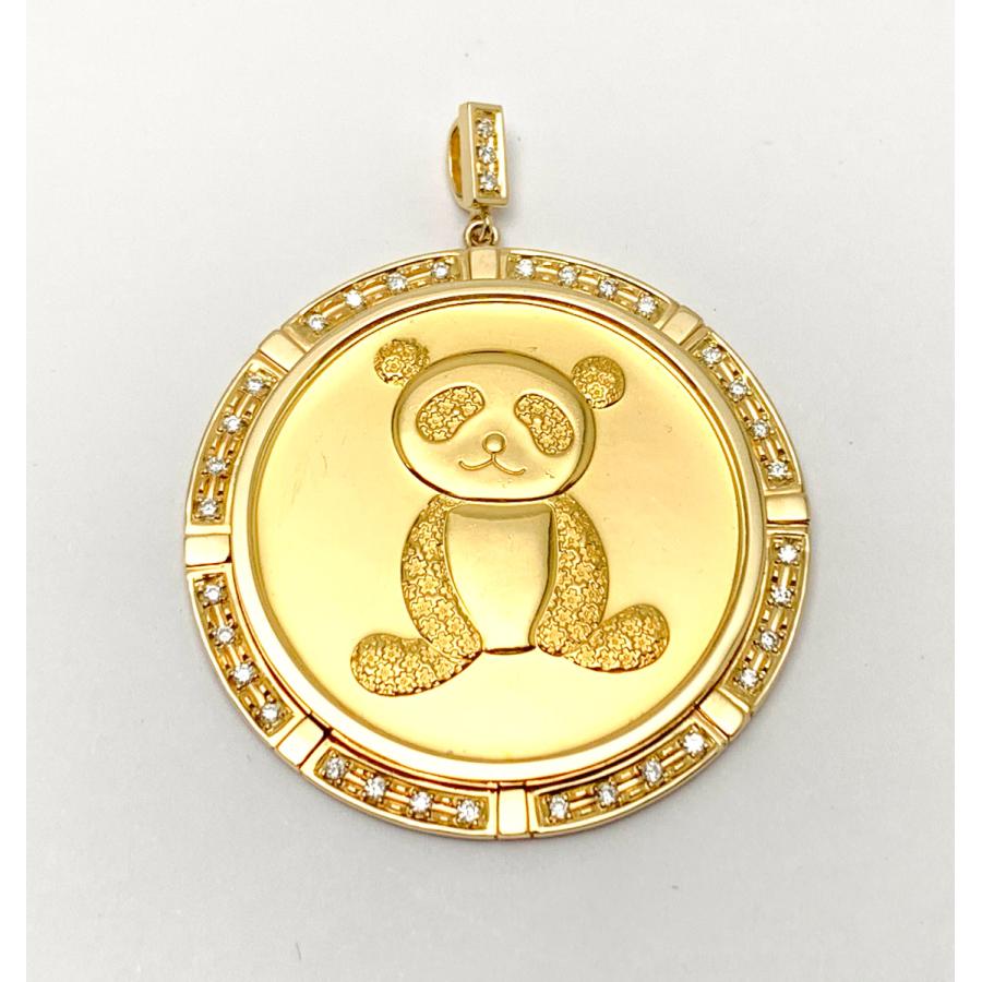 K24 K18 24金 18金イエローゴールド さくらパンダ金貨 コイン