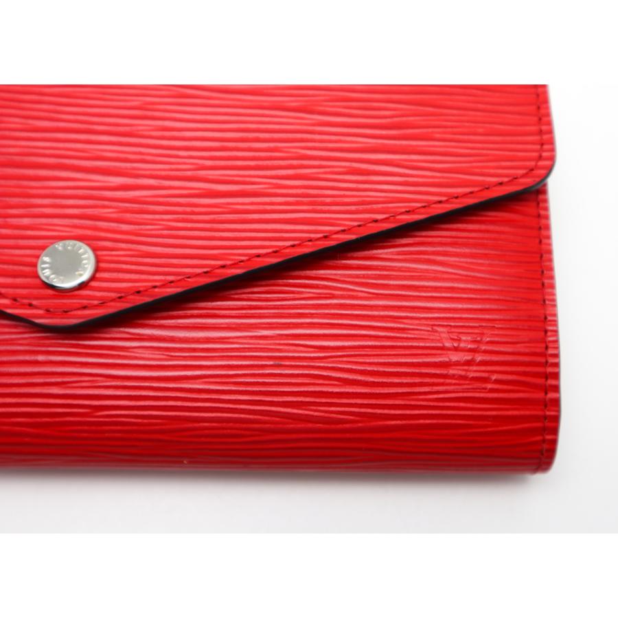 LOUIS VUITTON ルイヴィトン エピ コクリコ ポルトフォイユサラ N60723