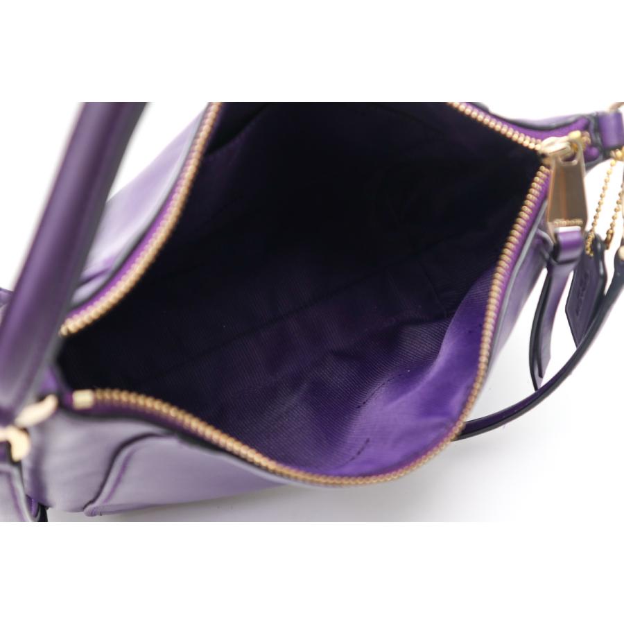杏狐☆美品☆紫色　2way  ショルダーバック　COACH コーチ COACH バッグ （パープル） -waja bazar - 海外ファッション