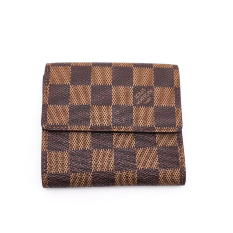 ルイヴィトン ポルトフォイユ エリーズ ダミエ エベヌ N61654 Wホック財布 横浜BLANC LOUIS VUITTON（ルイ・ヴィトン） ダミエ ポルトフォイユ・ エリーズ