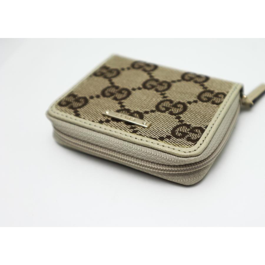 GUCCI グッチ ケース 小銭入れ GG キャンバス チェーン 財布 GUCCI（グッチ） GGキャンパス コインケース 115255 コンパクト財布
