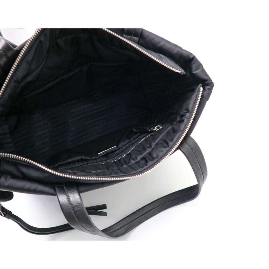 PRADA（プラダ） ナイロン テスートボンバー トートバック 1BG056 NERO