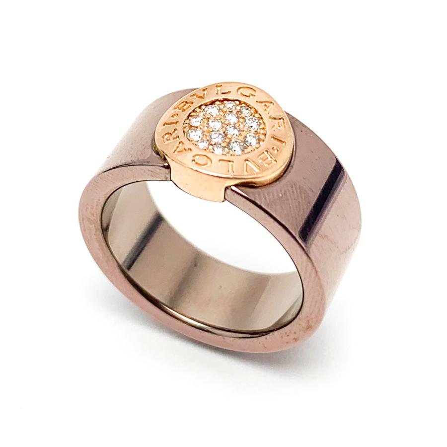bvlgari ブルガリ18金ピンクゴルドリング アクセサリー リング bvlgari ブルガリ18金ピンクゴルドリング アクセサリー リング