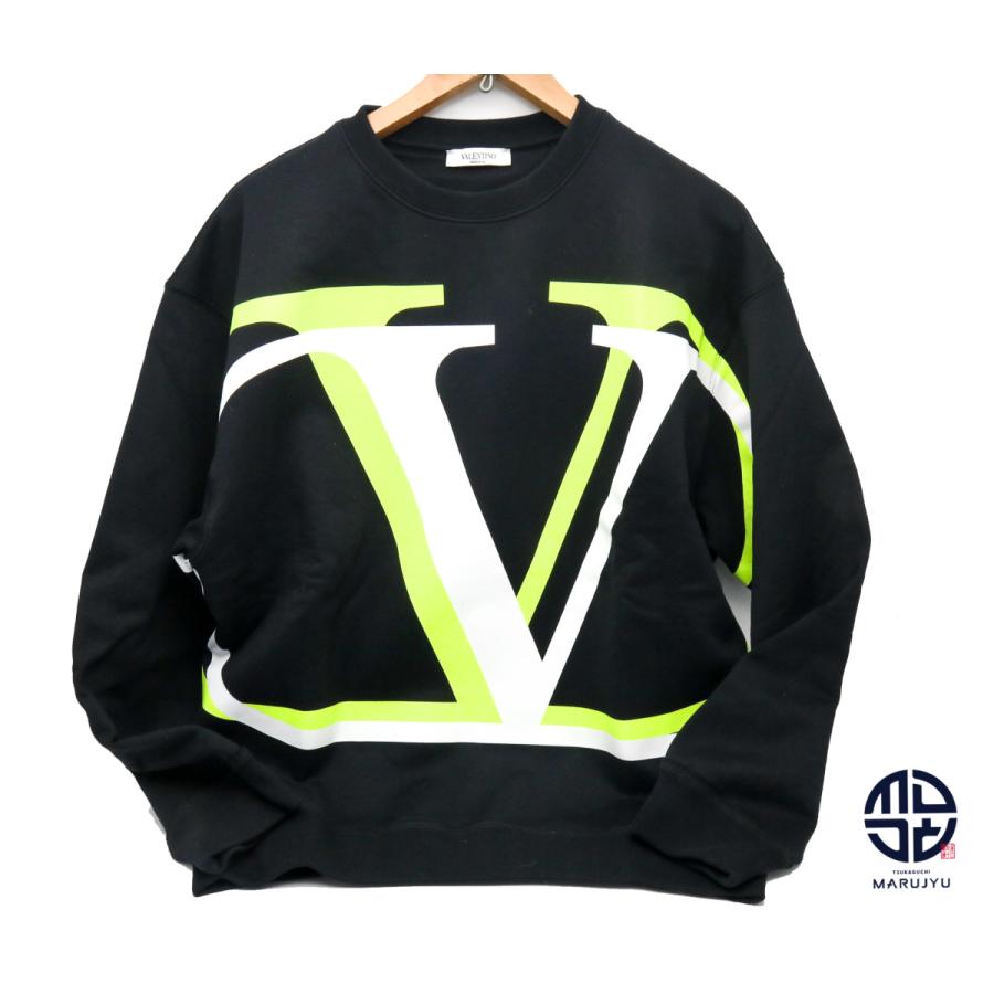 VALENTINO ヴァレンティノ V ロゴ トレーナー UV3MF15B6K6 服 VALENTINO ヴァレンティノ V ロゴ トレーナー UV3MF15B6K6 服