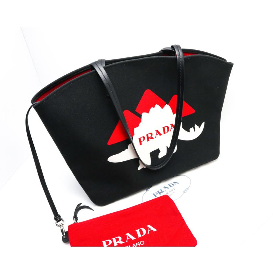 美品　（難あり）PRADA トートバッグ PRADA プラダバッグ 難あり