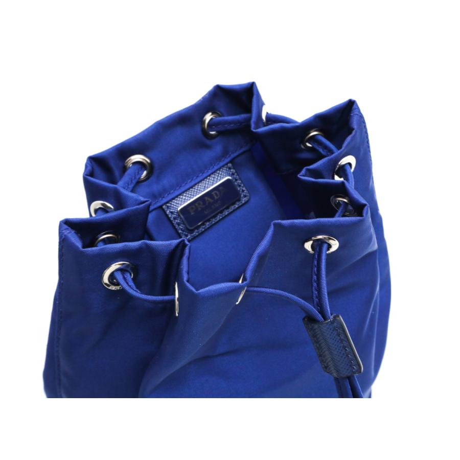 PRADA（プラダ） TESSUTO BLUETTE 巾着ポーチ 1NA369 : 塚口丸十質舗