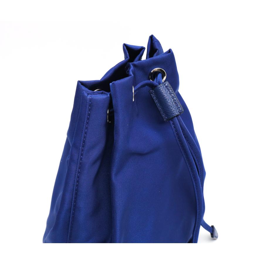 PRADA プラダ TESSUTO BLUETTE 巾着ポーチ 1NA369 : 塚口丸十質舗