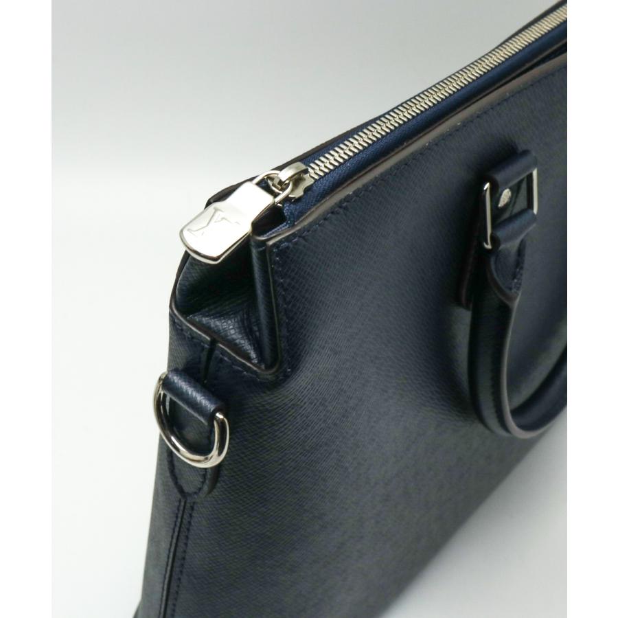 希少✨ ルイヴィトン PDB PM タイガ ブリーフケース 2way ブルー LOUIS VUITTON（ルイ・ヴィトン） タイガ ブルーマリーヌ アントン