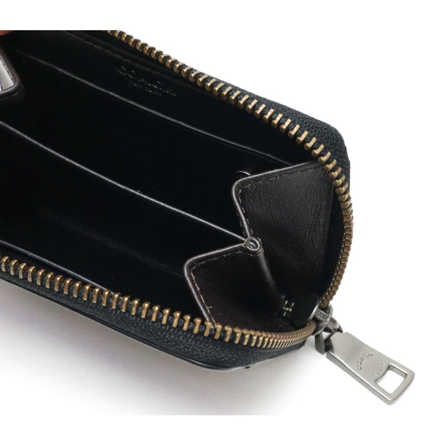 新品未使用級 コーチ ケース 小銭入れ シグネチャー 総柄 デニム COACH コーチ 小銭入れ カードケース 名刺入れ コインケース