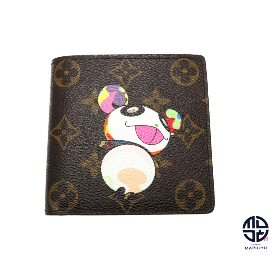 Louis Vuitton ルイヴィトン モノグラム パンダ ポルトフォイユマルコ M 2つ折り財布 サイフ 村上隆 塚口丸十質舗 Yahoo ショップ 通販 Yahoo ショッピング