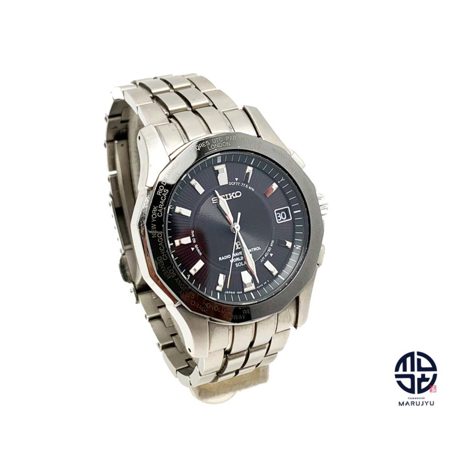 SEIKO セイコー ブライツ 7B25-0AA0 チタン メンズ 腕時計 ソーラー