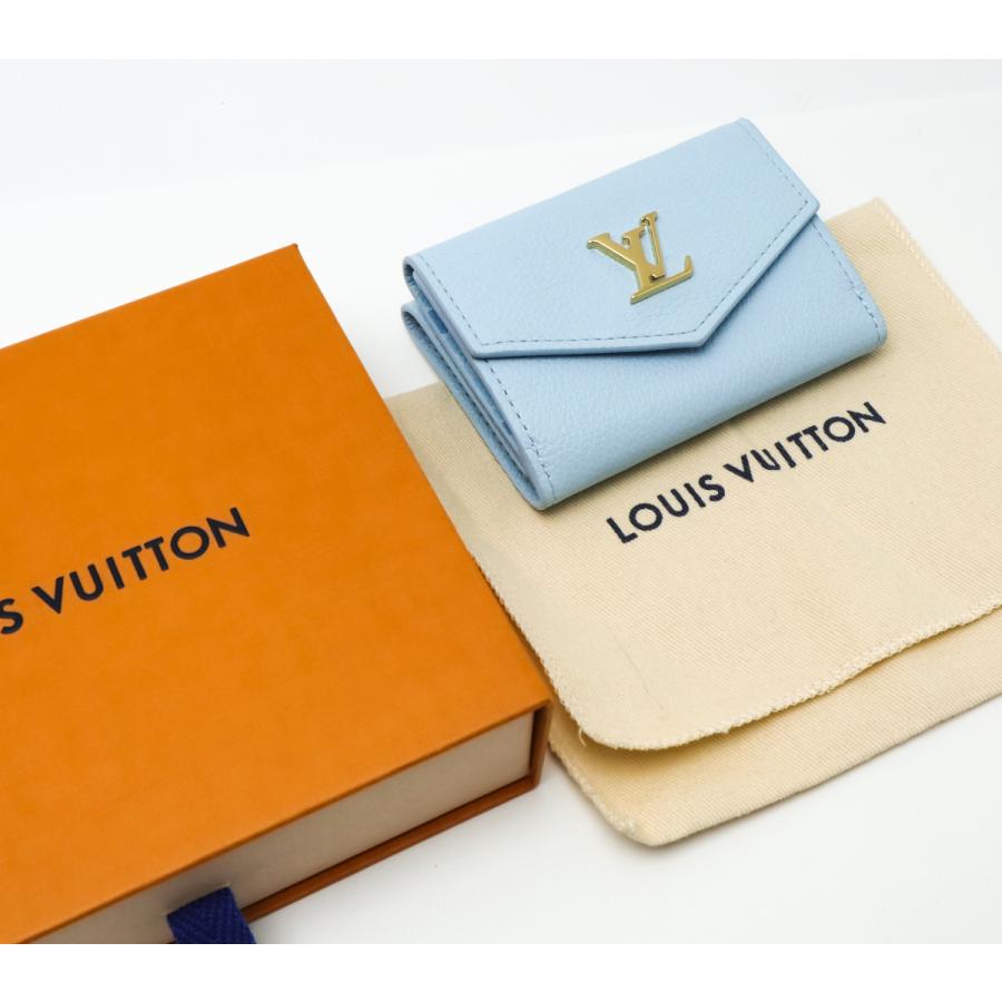 LOUIS VUITTON ルイヴィトン ライトブルー ポルトフォイユ・ロックミニ LOUIS VUITTON ルイヴィトン ライトブルー ポルトフォイユ・ロックミニ