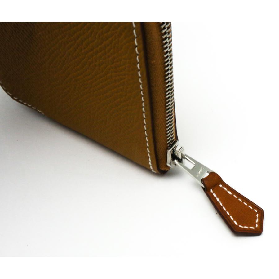 HERMES（エルメス） ヴォーエプソン アザップコンパクト ミニ シルク