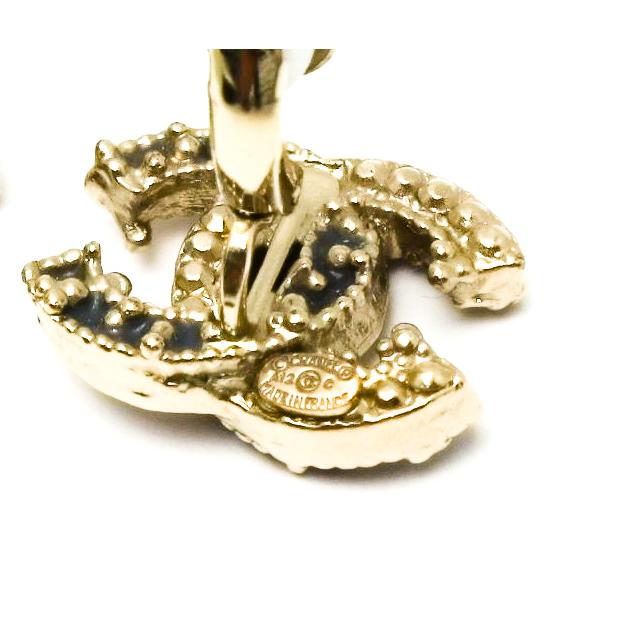 CHANEL（シャネル） ココマーク ゴールドカラー ラインストーン